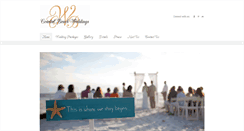 Desktop Screenshot of coastalbeachweddings.com